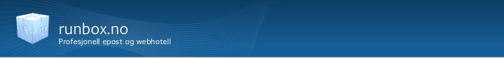Runbox header